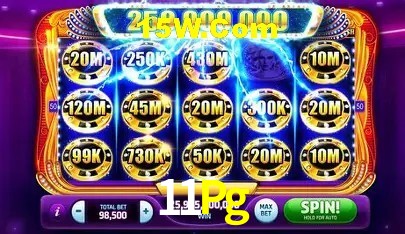 Jackpots e promoções na 11Pg